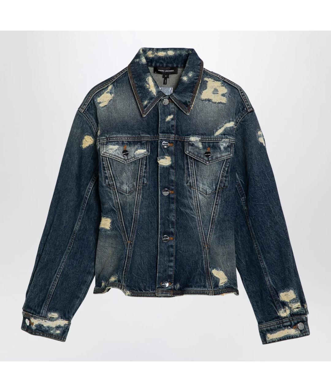MARC JACOBS Синяя хлопковая куртка, фото 3