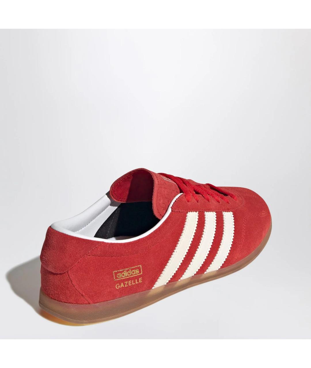 ADIDAS Красные замшевые кеды, фото 2