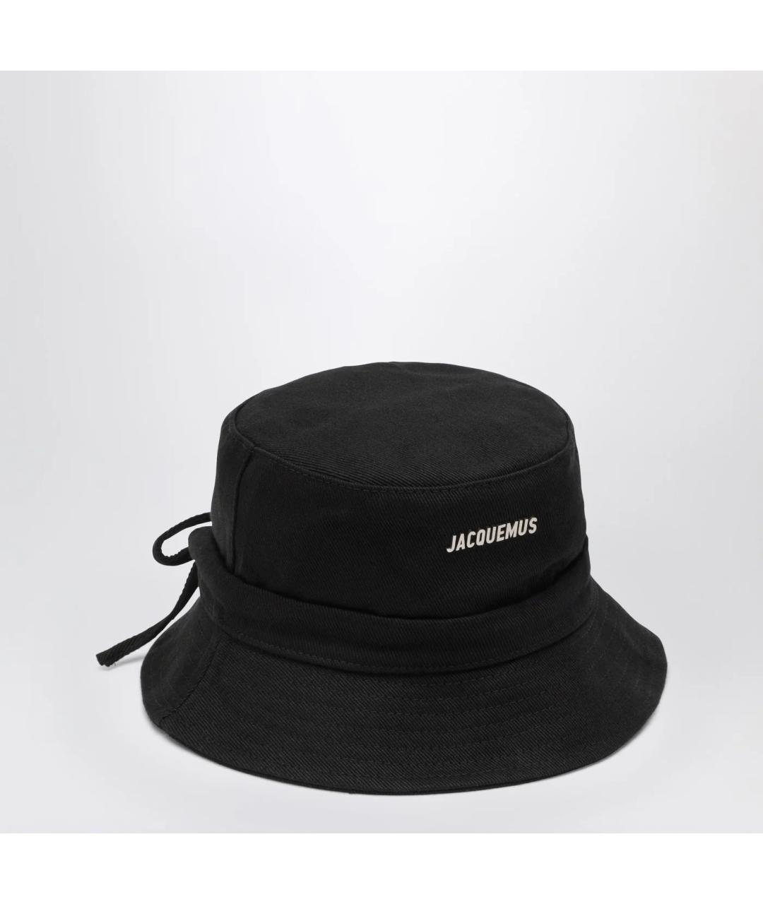 JACQUEMUS Черная хлопковая кепка/бейсболка, фото 3
