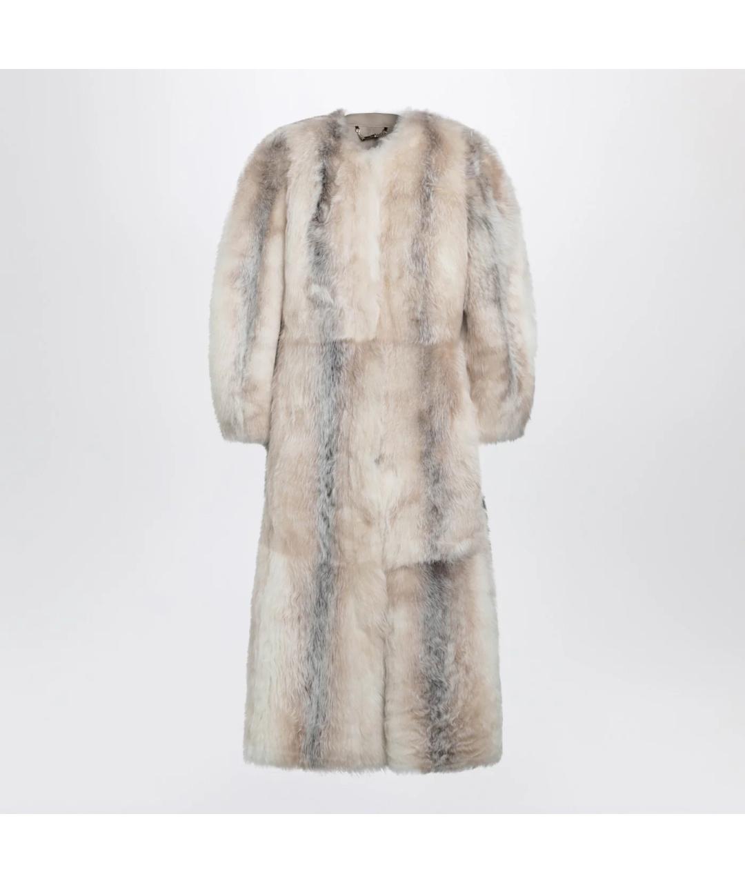 FENDI Мульти меховая шуба, фото 3