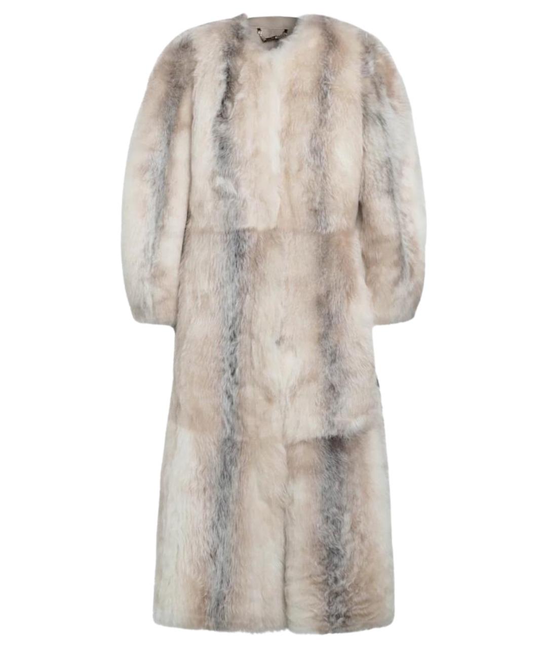 FENDI Мульти меховая шуба, фото 1