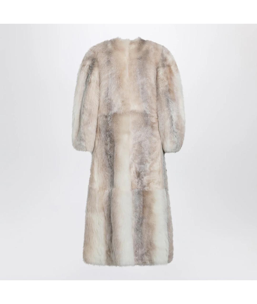 FENDI Мульти меховая шуба, фото 2