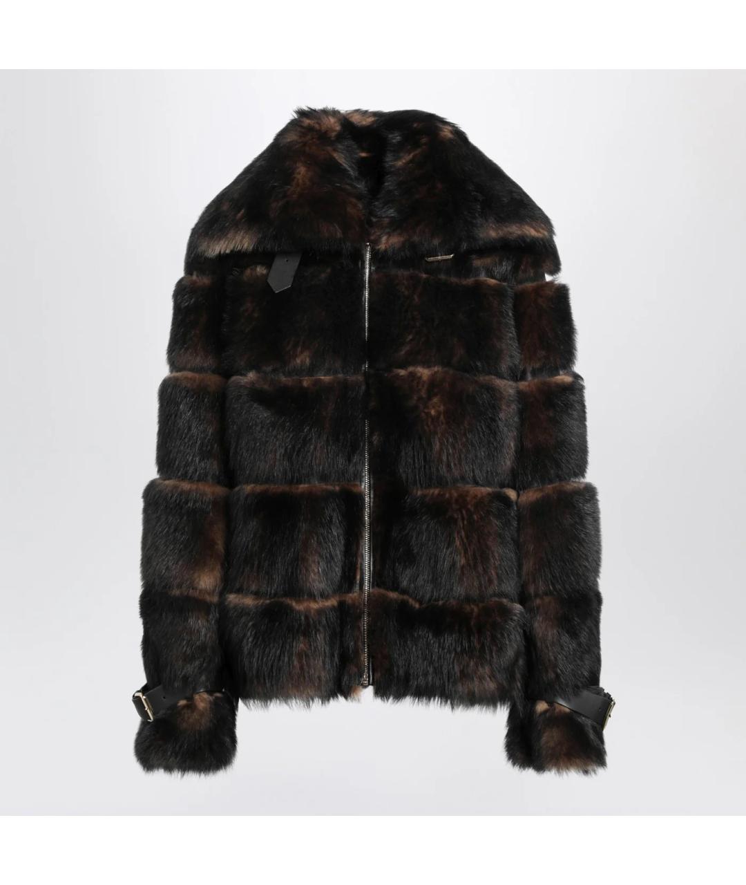 FENDI Мульти меховая шуба, фото 3