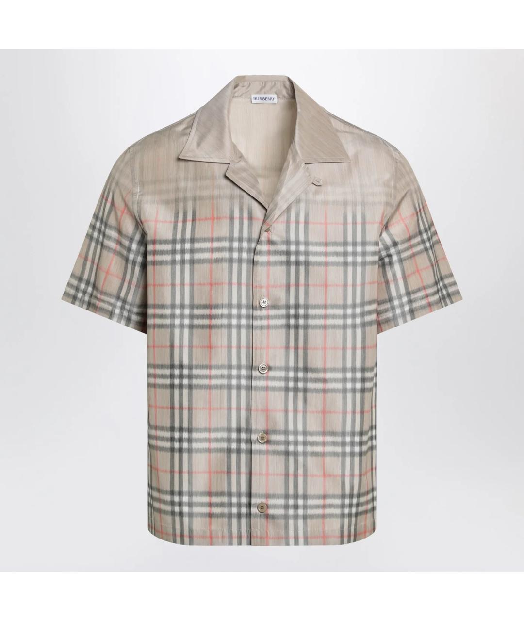 BURBERRY Бежевая кэжуал рубашка, фото 3