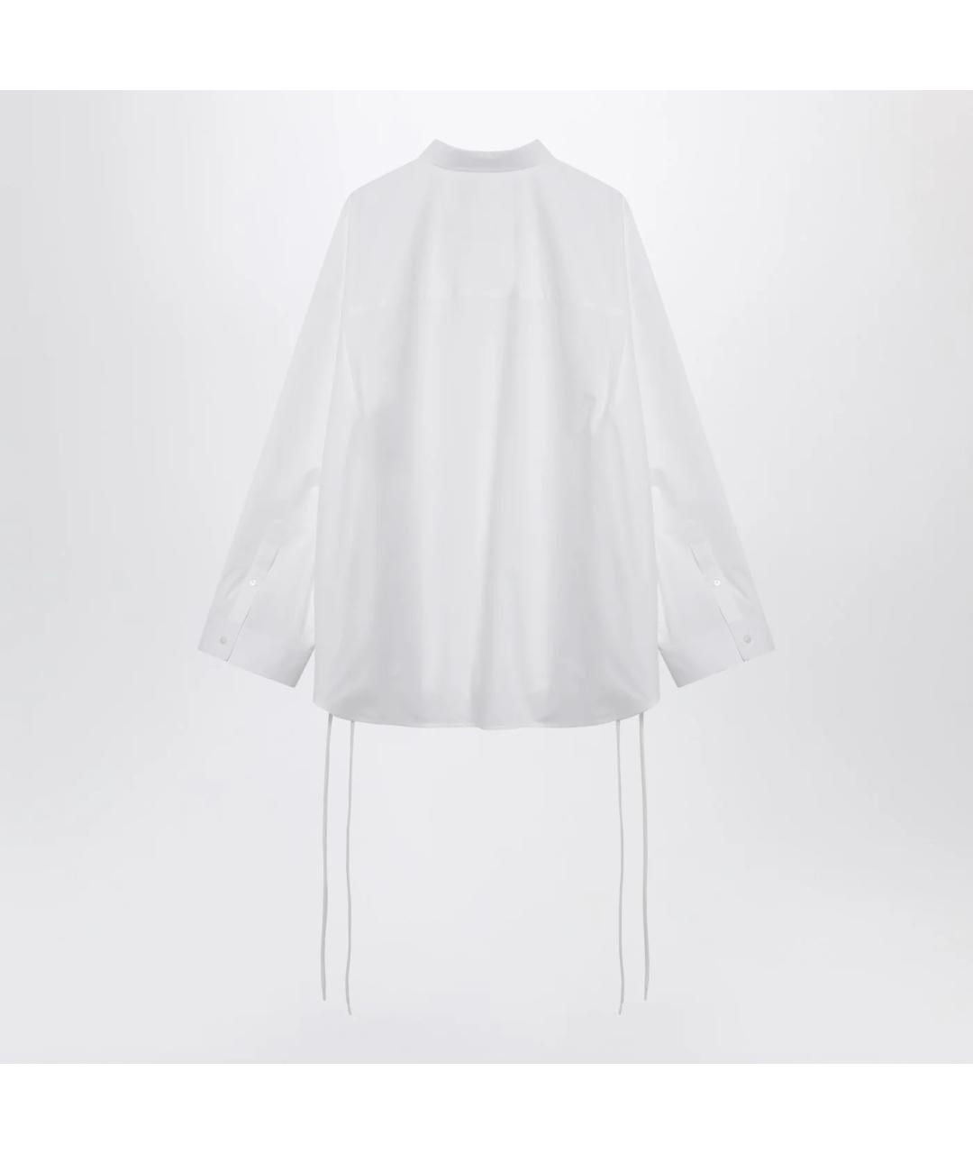 BALENCIAGA Белая хлопковая рубашка, фото 2