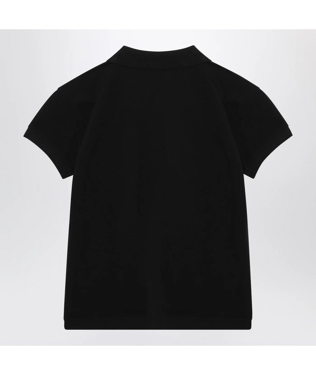 BALENCIAGA Черная хлопковая футболка, фото 2
