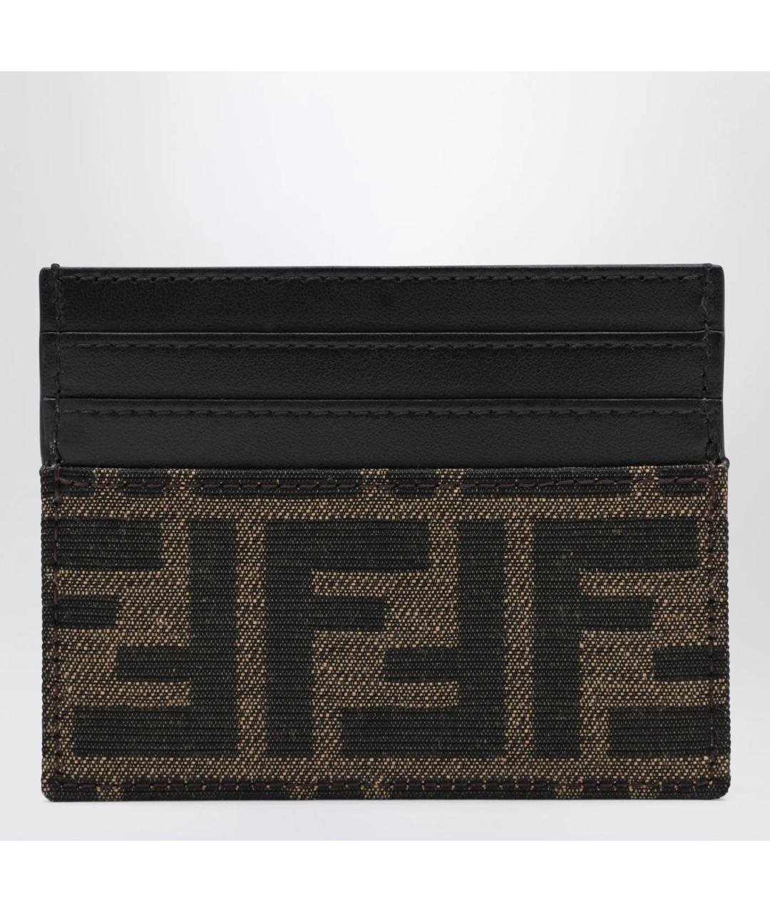 FENDI Коричневый кардхолдер, фото 2