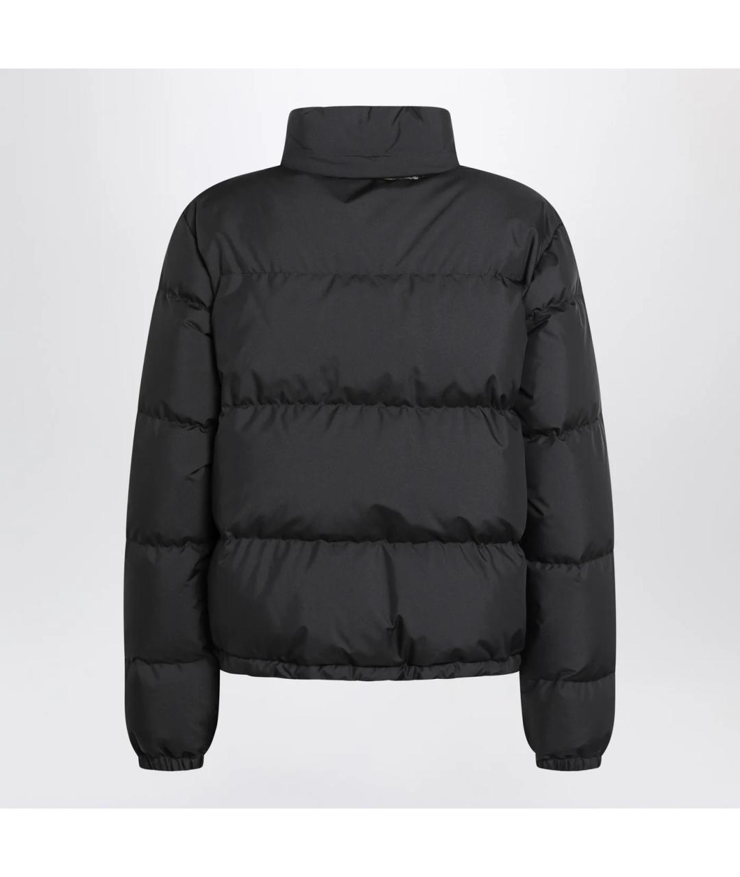 BURBERRY Черная полиэстеровая куртка, фото 2