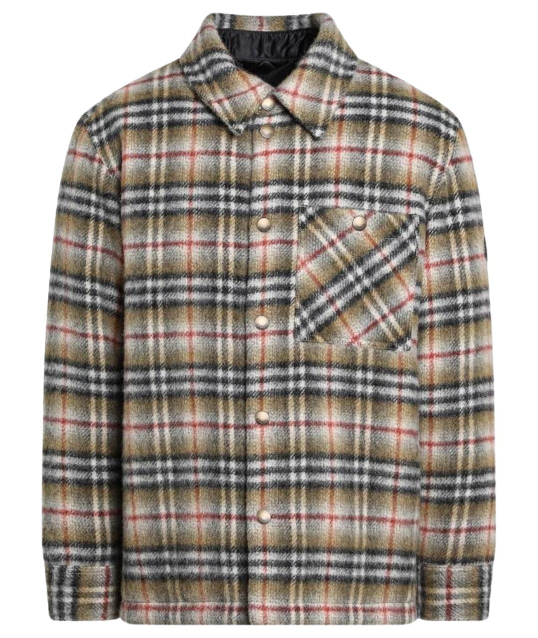 BURBERRY Бежевая хлопковая куртка, фото 1
