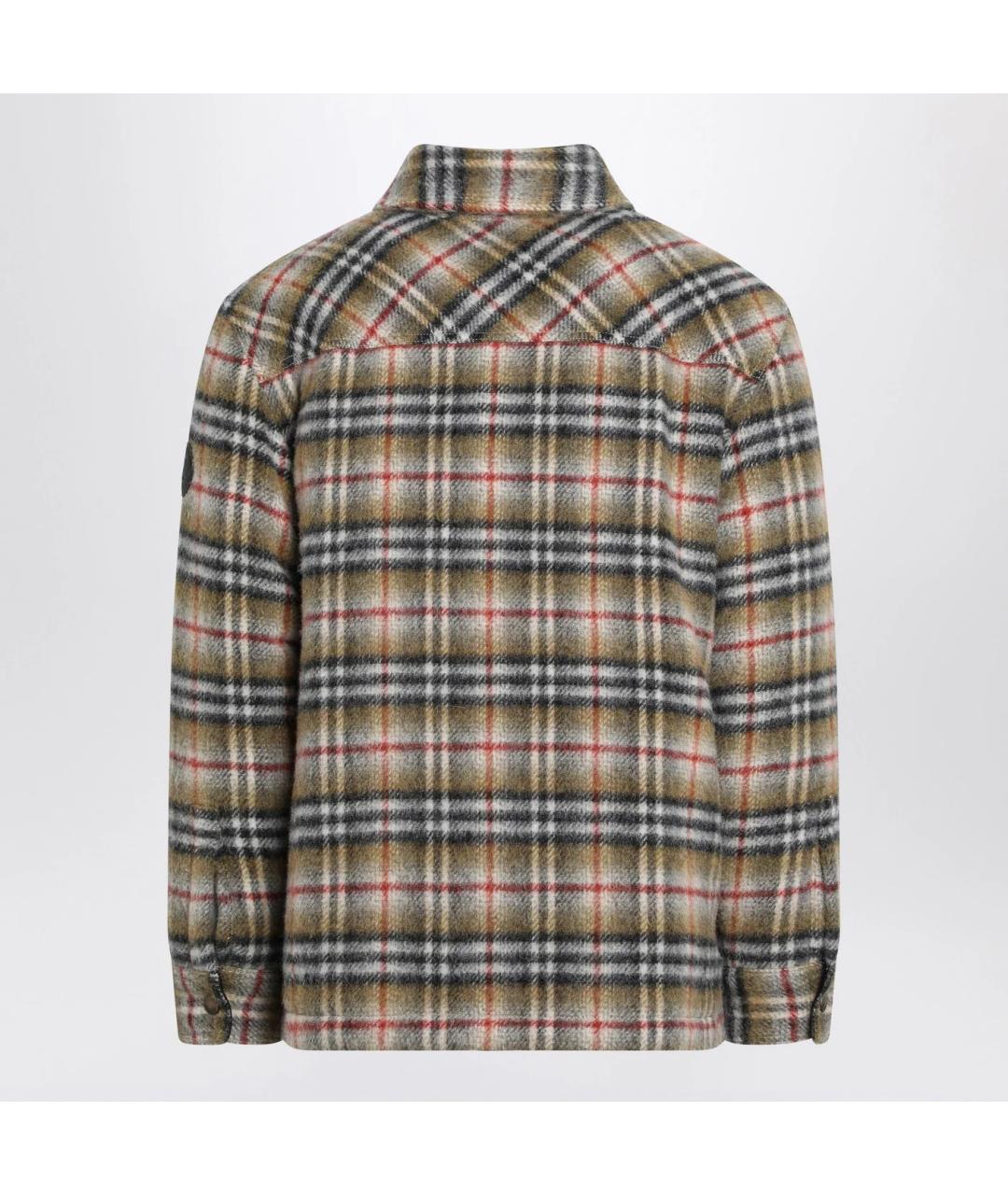 BURBERRY Бежевая хлопковая куртка, фото 2
