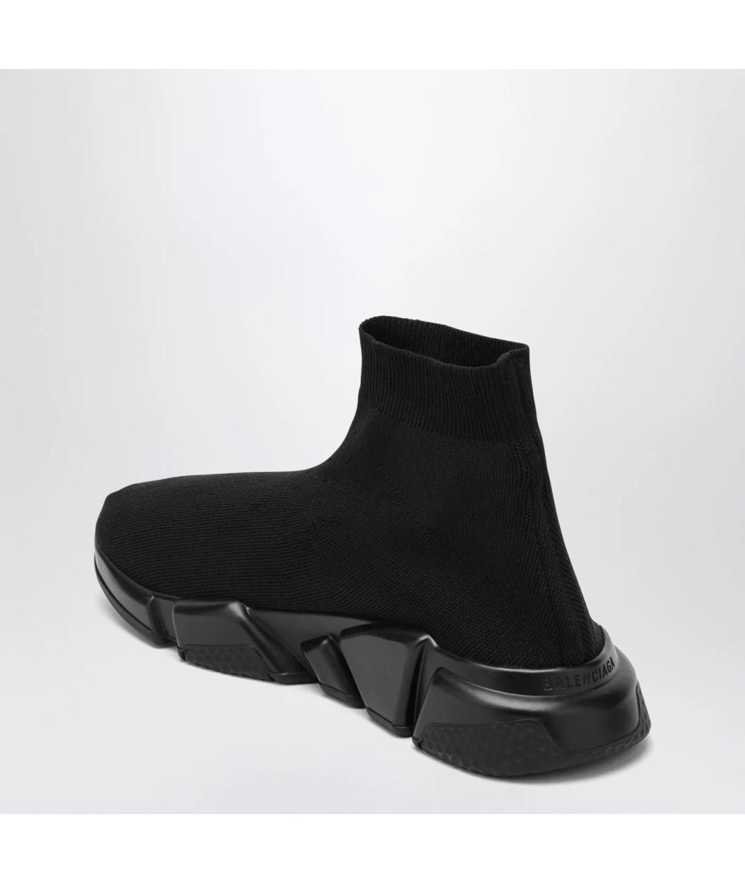 BALENCIAGA Черные текстильные кроссовки, фото 2