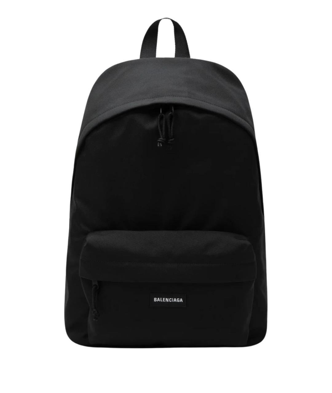 BALENCIAGA Черный тканевый рюкзак, фото 1