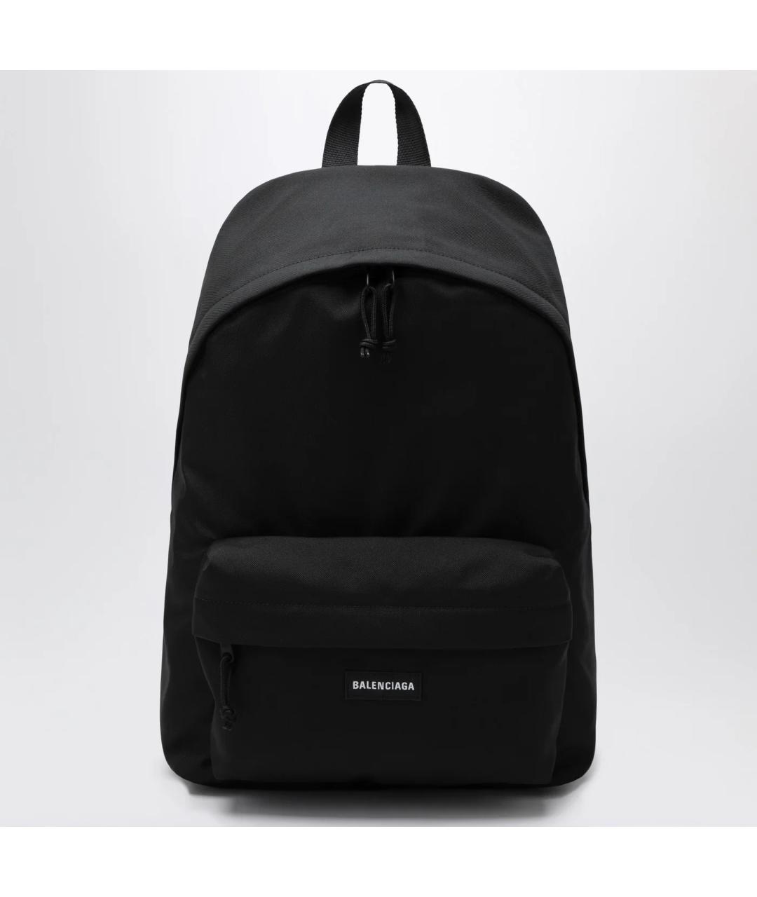 BALENCIAGA Черный тканевый рюкзак, фото 3