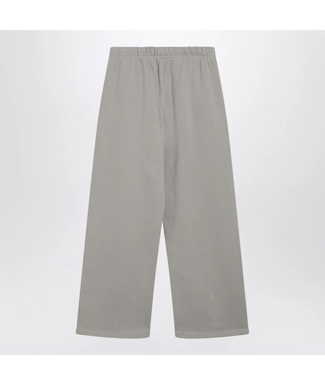 FEAR OF GOD ESSENTIALS Серые хлопковые повседневные брюки, фото 2