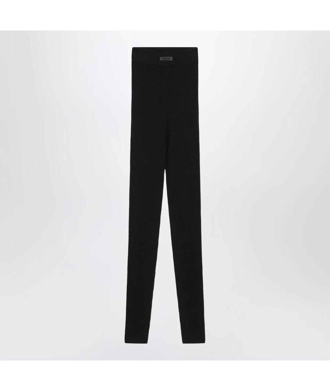 FEAR OF GOD ESSENTIALS Черные хлопковые леггинсы и велосипедки, фото 3