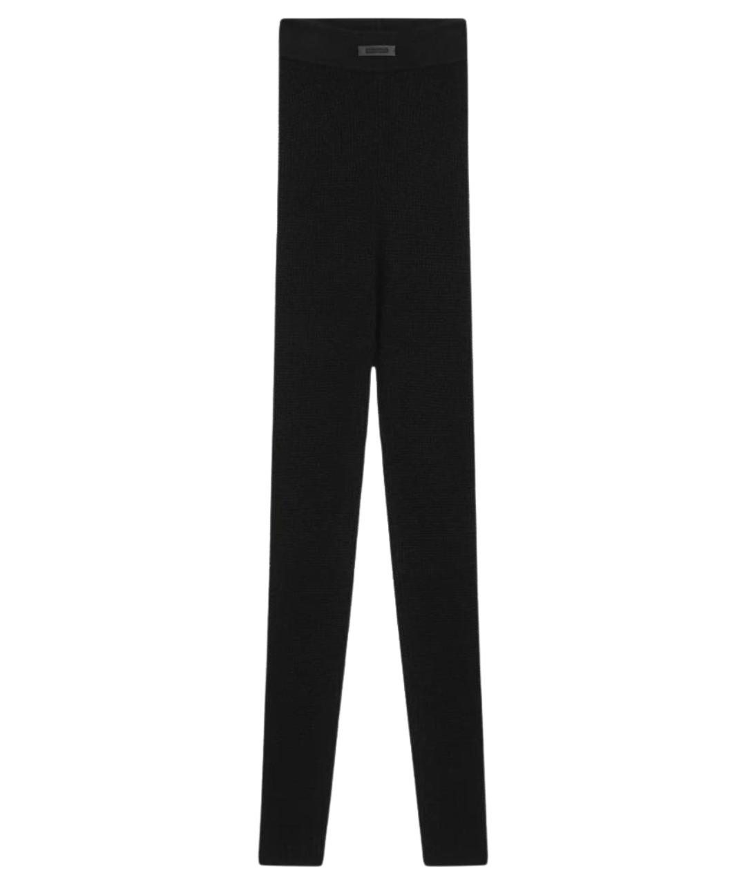 FEAR OF GOD ESSENTIALS Черные хлопковые леггинсы и велосипедки, фото 1