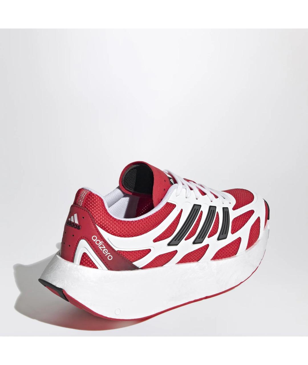 ADIDAS Красные текстильные низкие кроссовки / кеды, фото 2