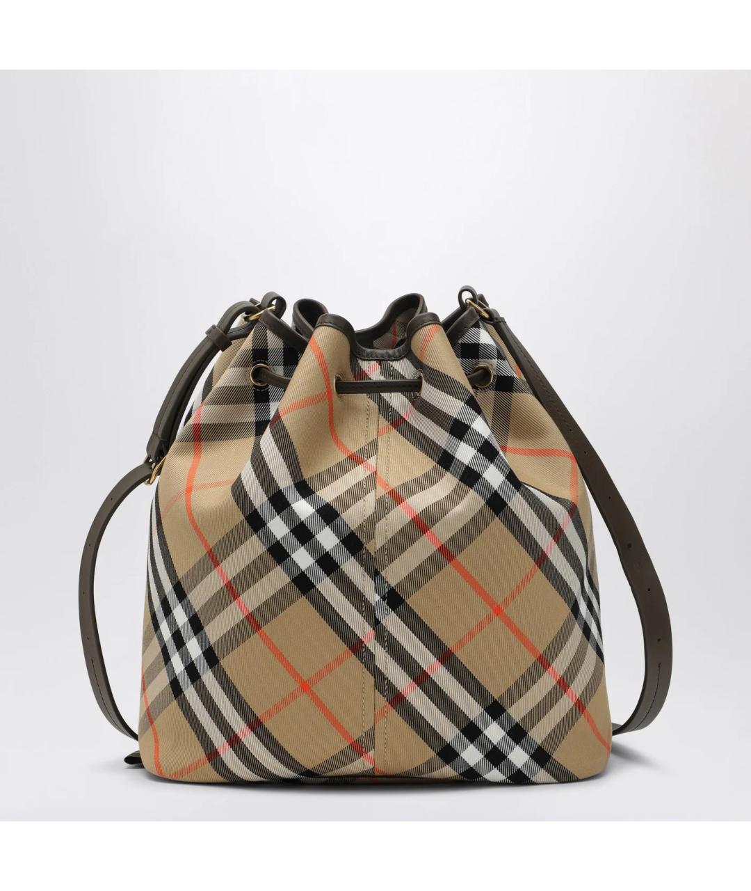 BURBERRY Бежевая канва сумка тоут, фото 2