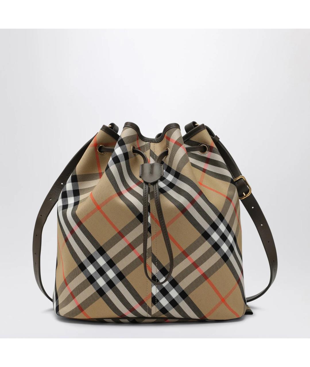 BURBERRY Бежевая канва сумка тоут, фото 3