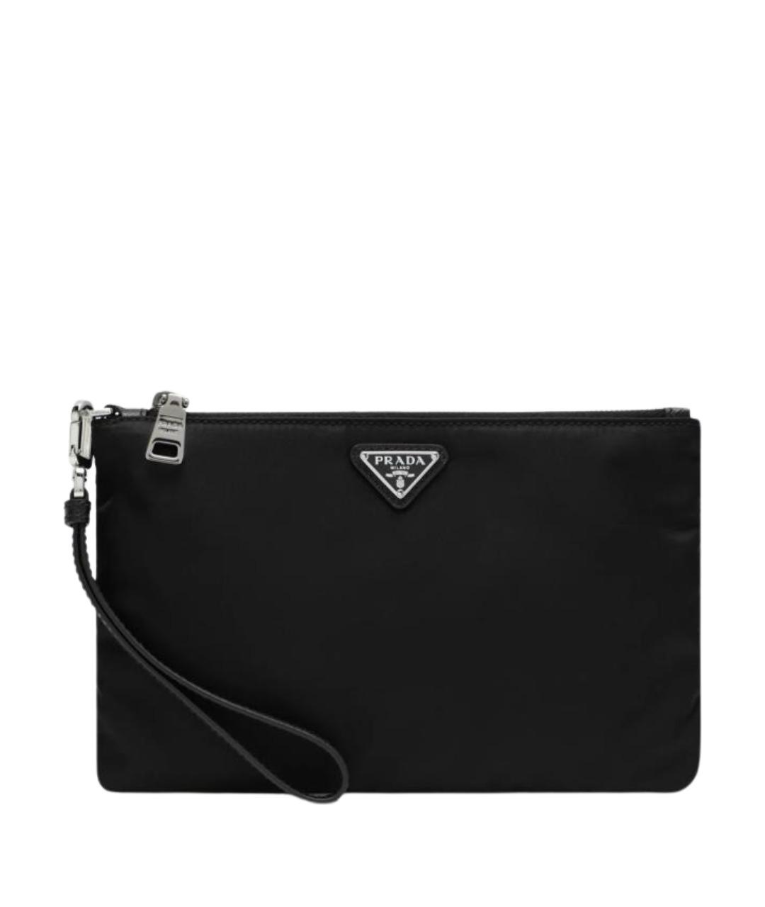 PRADA Черная нейлоновая папка для документов, фото 1