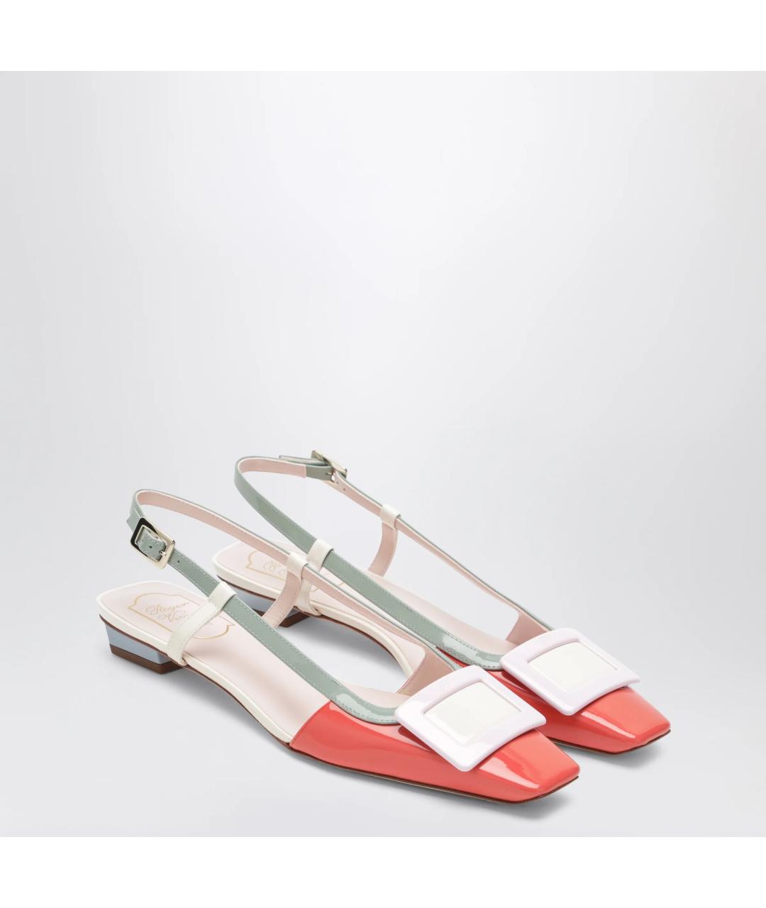 ROGER VIVIER Мульти туфли из лакированной кожи, фото 2