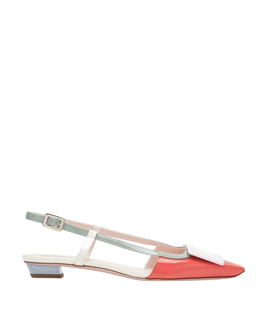ROGER VIVIER Мульти туфли из лакированной кожи, фото 1