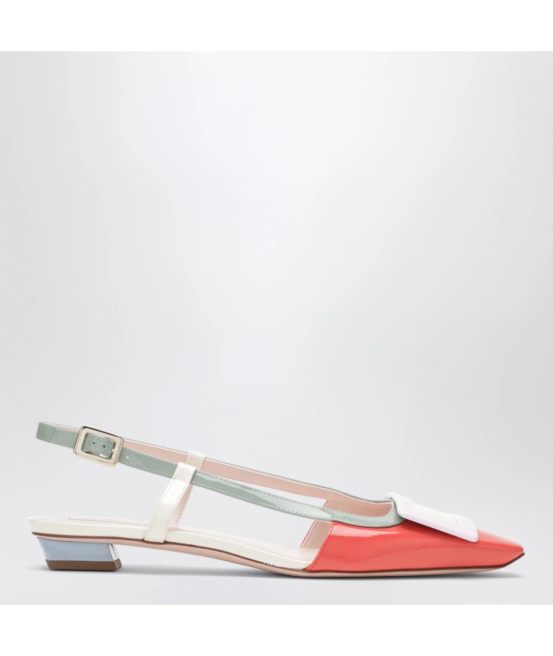 ROGER VIVIER Мульти туфли из лакированной кожи, фото 3