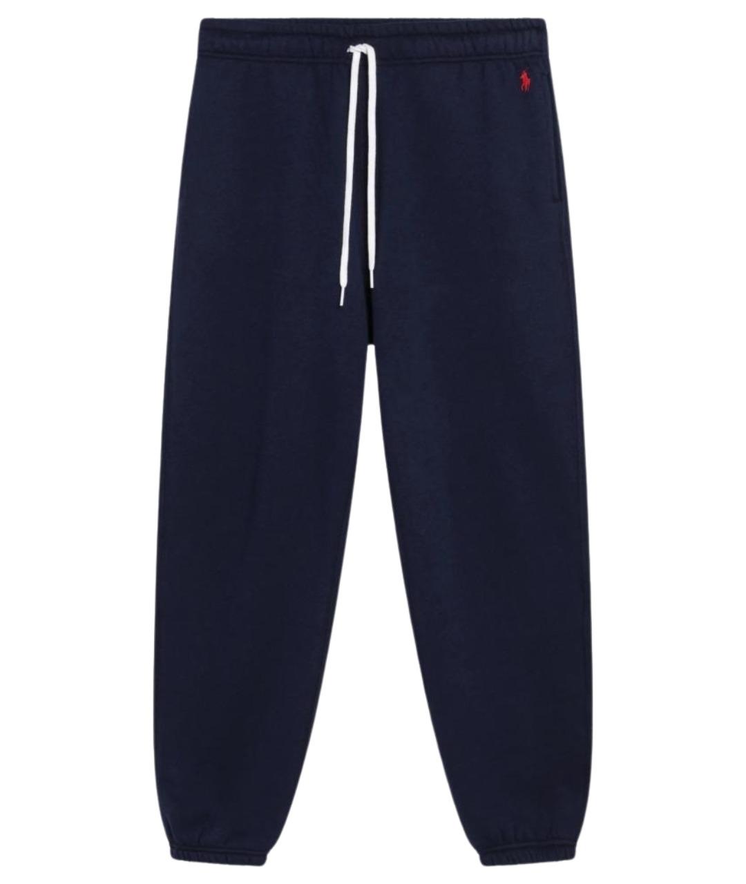 POLO RALPH LAUREN Синие хлопковые спортивные брюки и шорты, фото 1