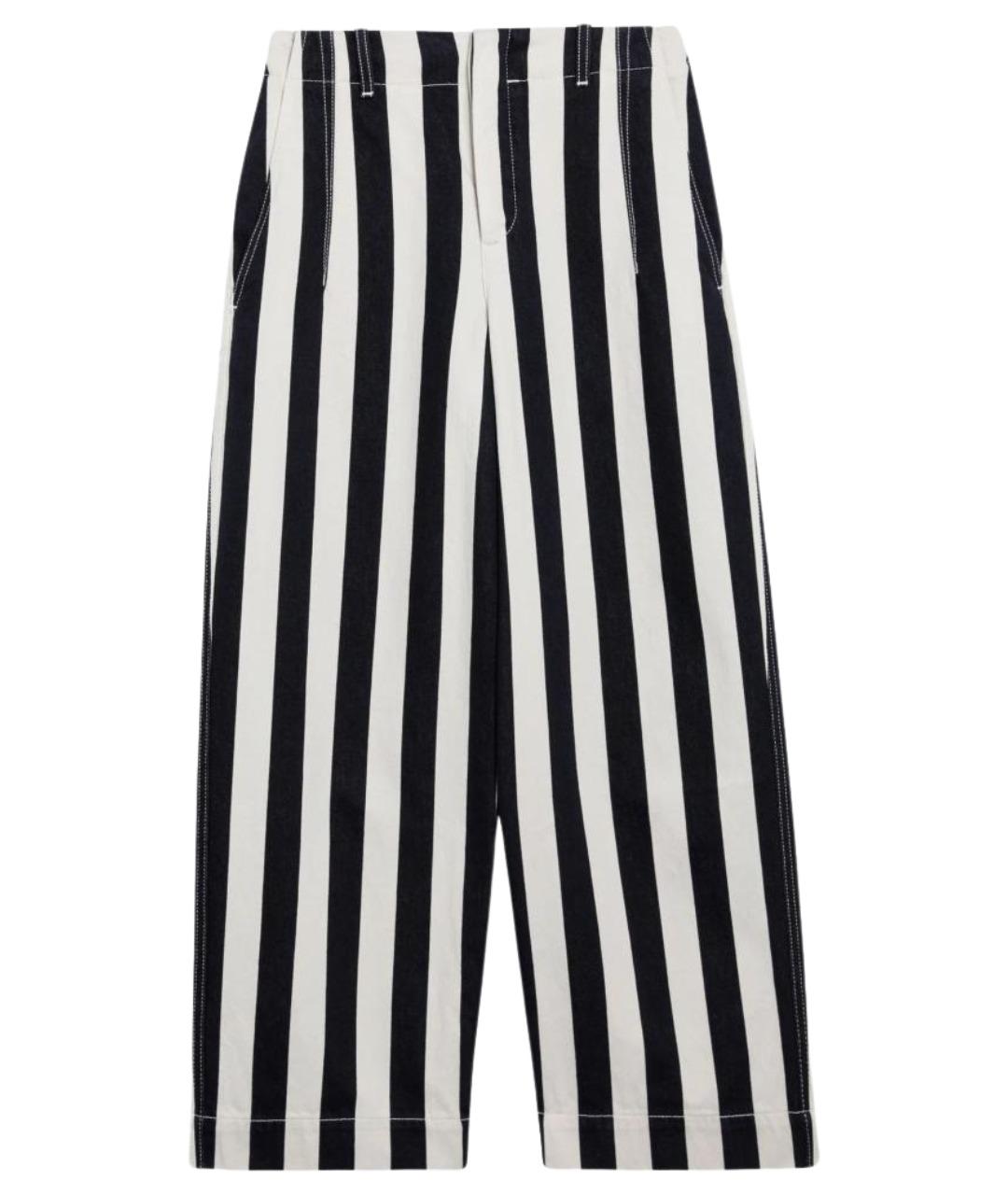 JACQUEMUS Мульти хлопковые прямые брюки, фото 1