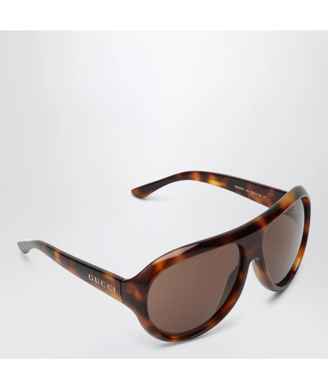 GUCCI Мульти пластиковые солнцезащитные очки, фото 2