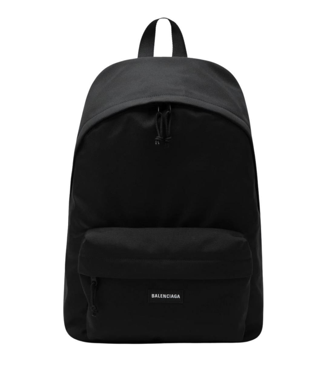 BALENCIAGA Черный тканевый рюкзак, фото 1