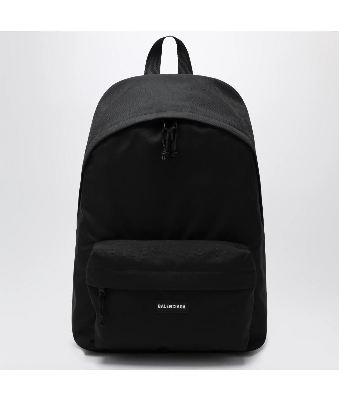 BALENCIAGA Черный тканевый рюкзак, фото 3
