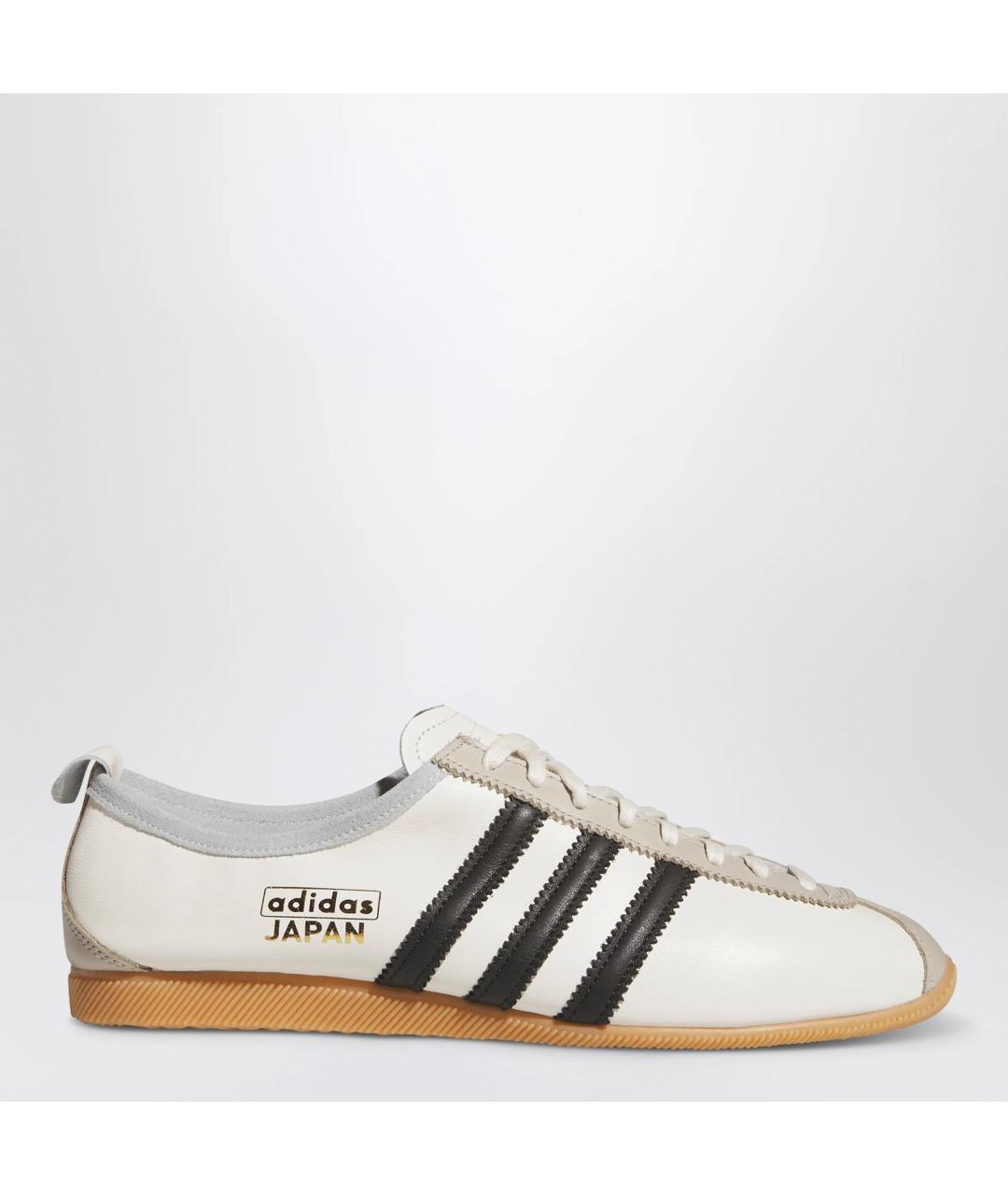 ADIDAS Белые кожаные кеды, фото 3
