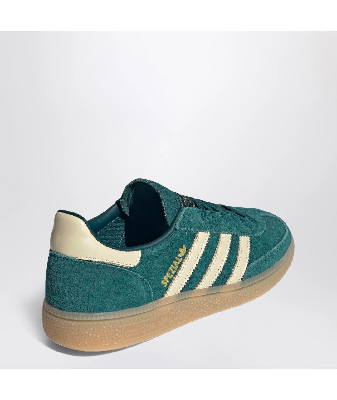 ADIDAS Зеленые замшевые кеды, фото 2