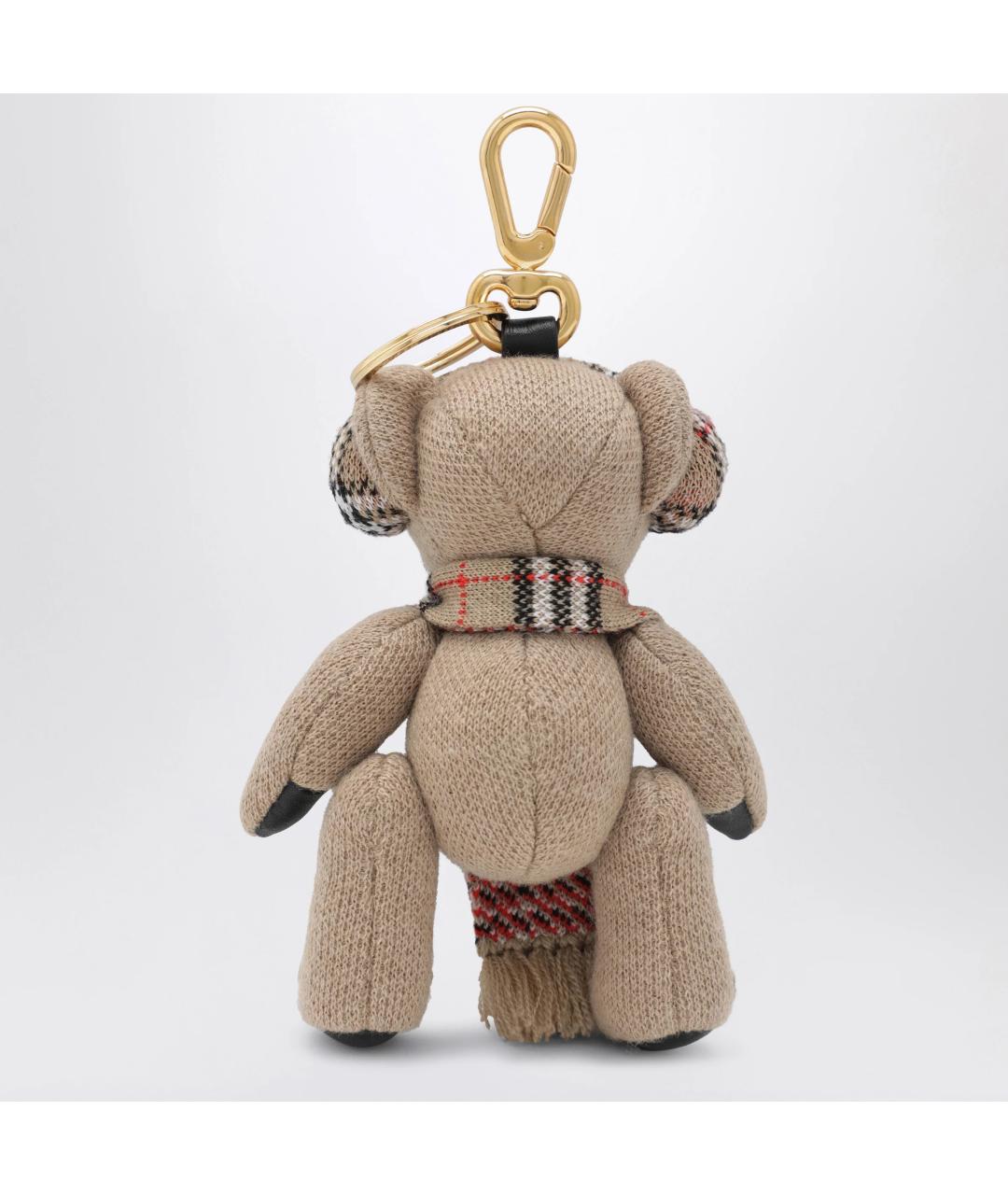 BURBERRY Бежевый брелок, фото 2