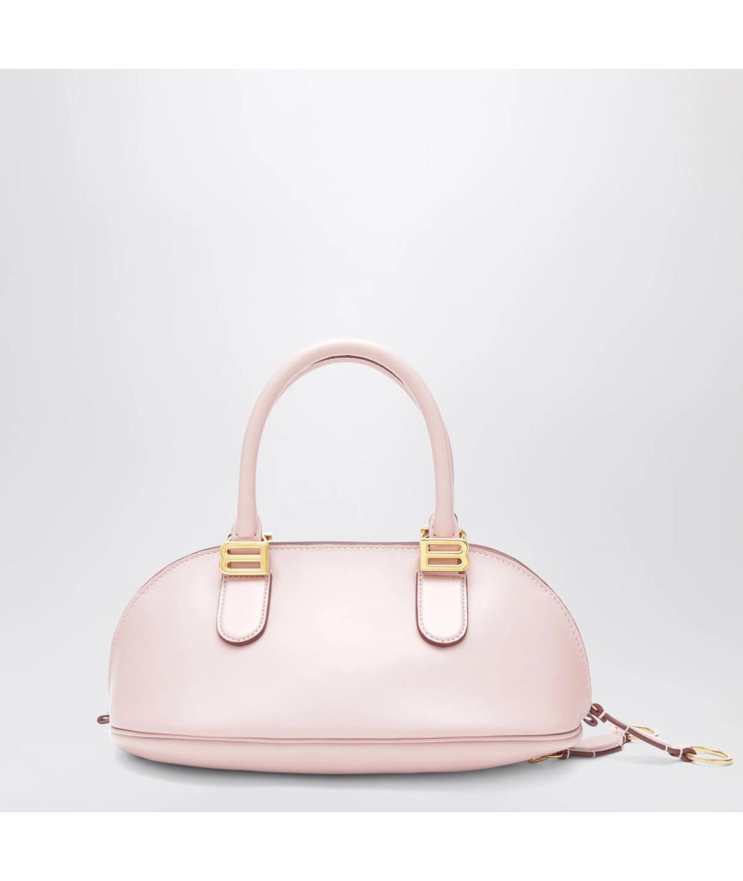 BALENCIAGA Розовая кожаная сумка тоут, фото 2