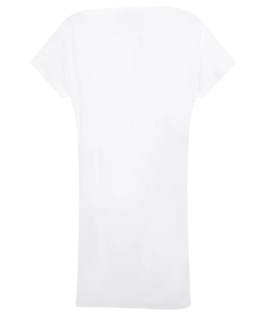 JACQUEMUS Белое вискозное коктейльное платье, фото 1
