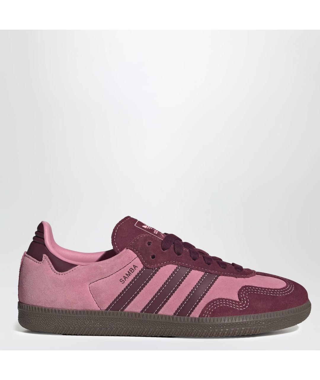 ADIDAS Розовые замшевые кеды, фото 3