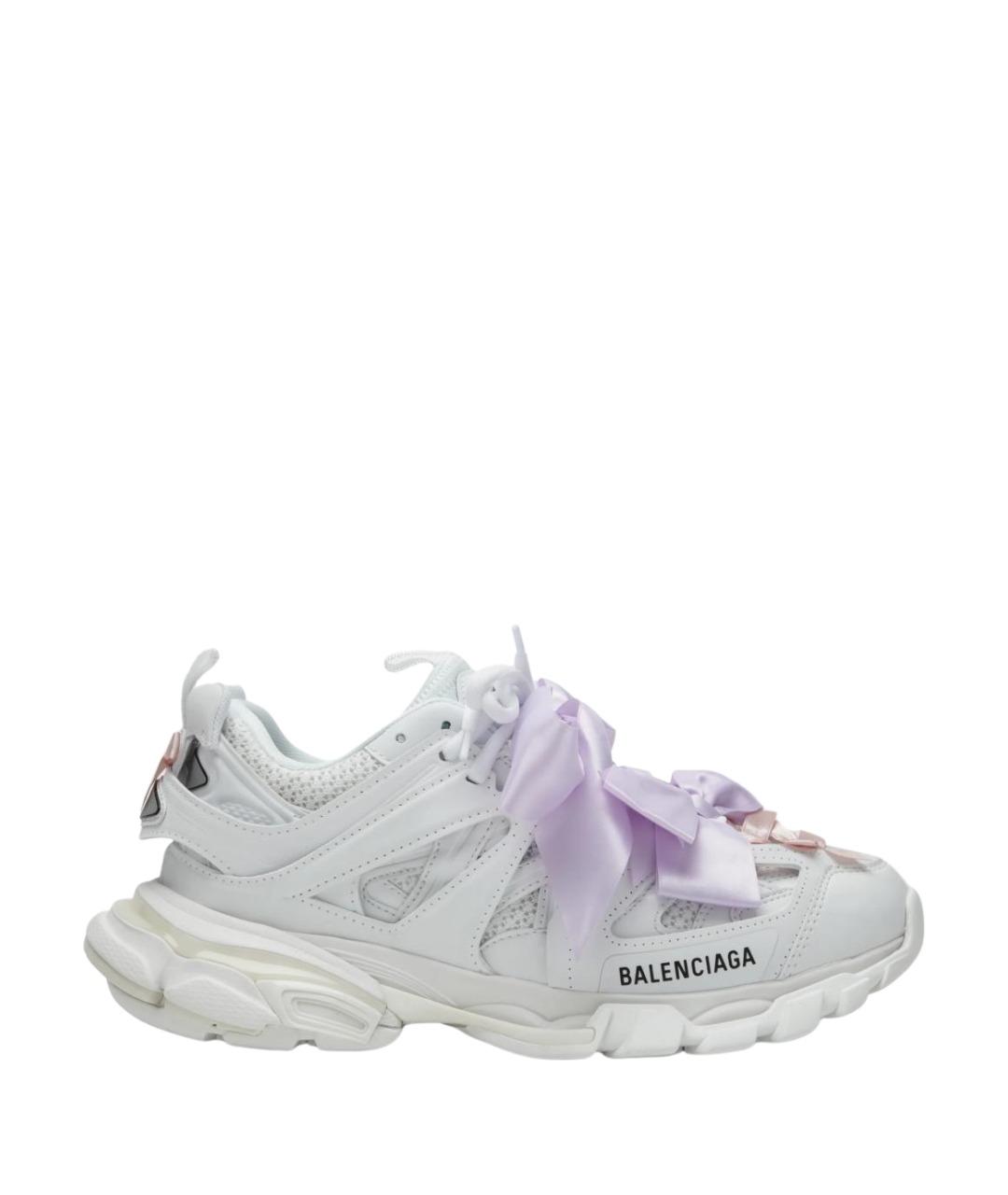 BALENCIAGA Белые синтетические кроссовки, фото 1
