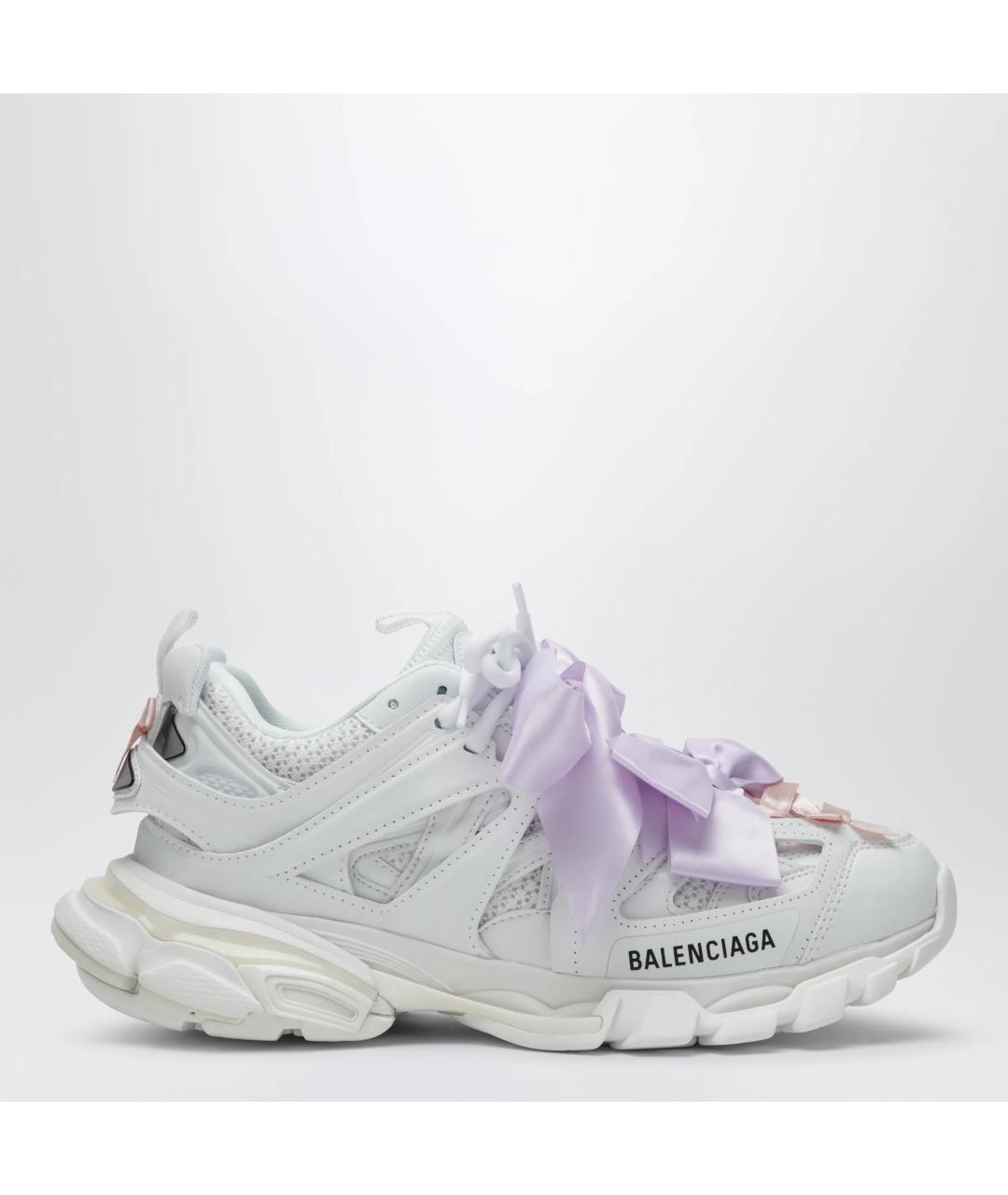 BALENCIAGA Белые синтетические кроссовки, фото 3