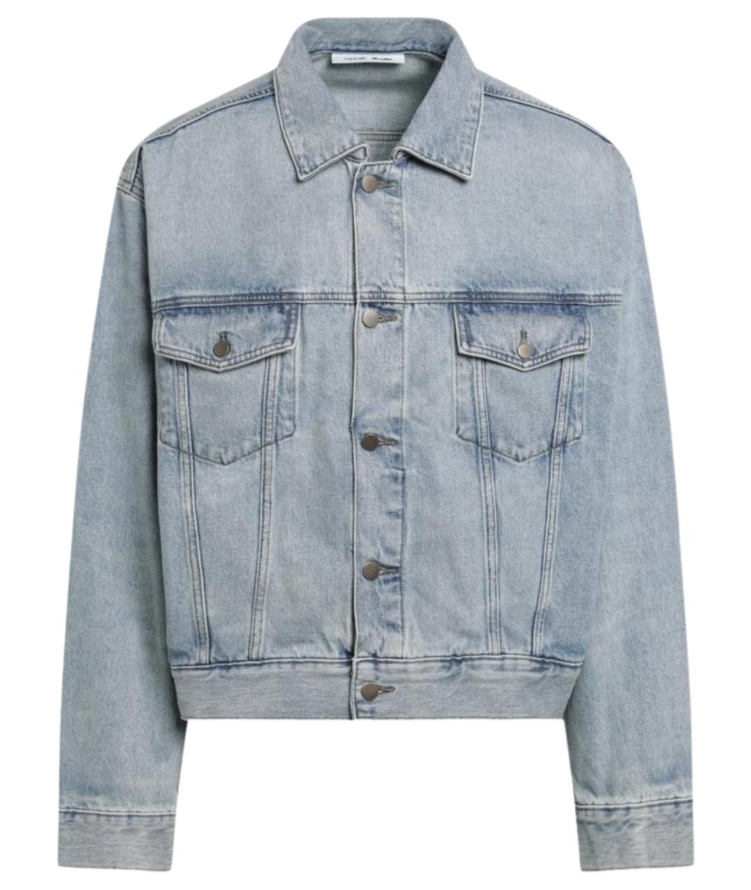 FEAR OF GOD ESSENTIALS Голубая деним куртка, фото 1