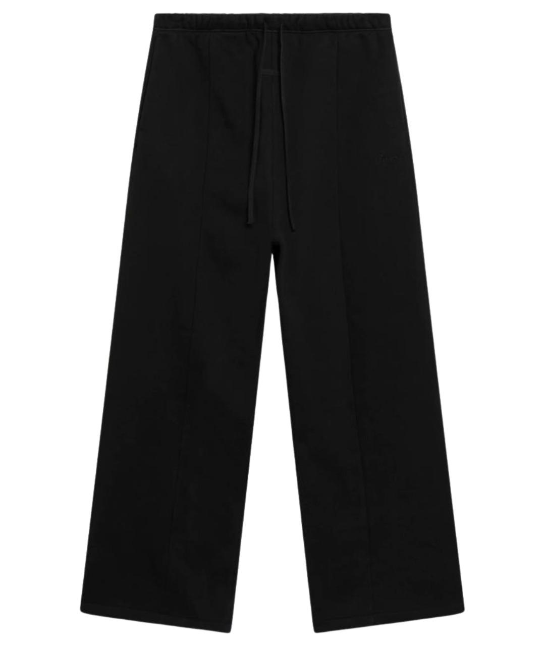 FEAR OF GOD ESSENTIALS Черные хлопковые повседневные брюки, фото 1