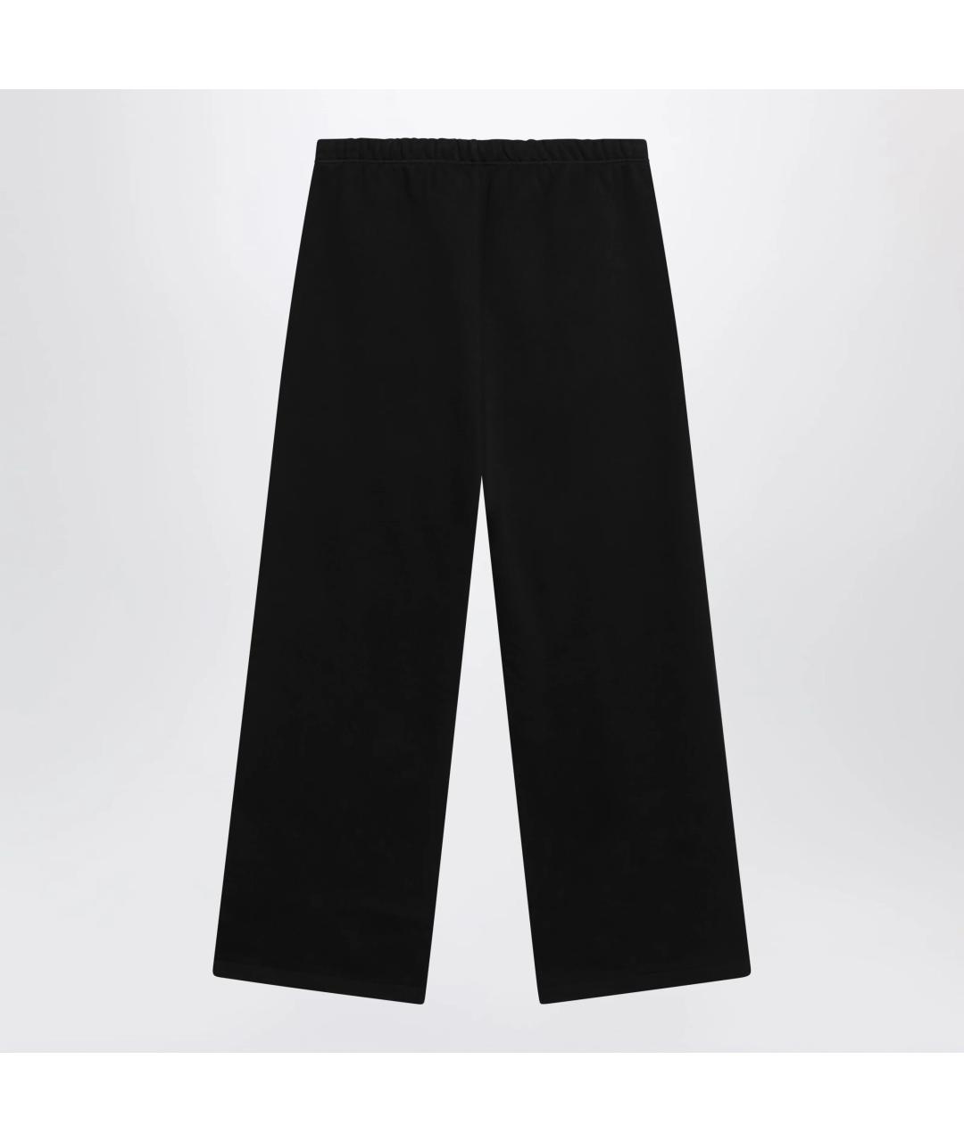 FEAR OF GOD ESSENTIALS Черные хлопковые повседневные брюки, фото 2