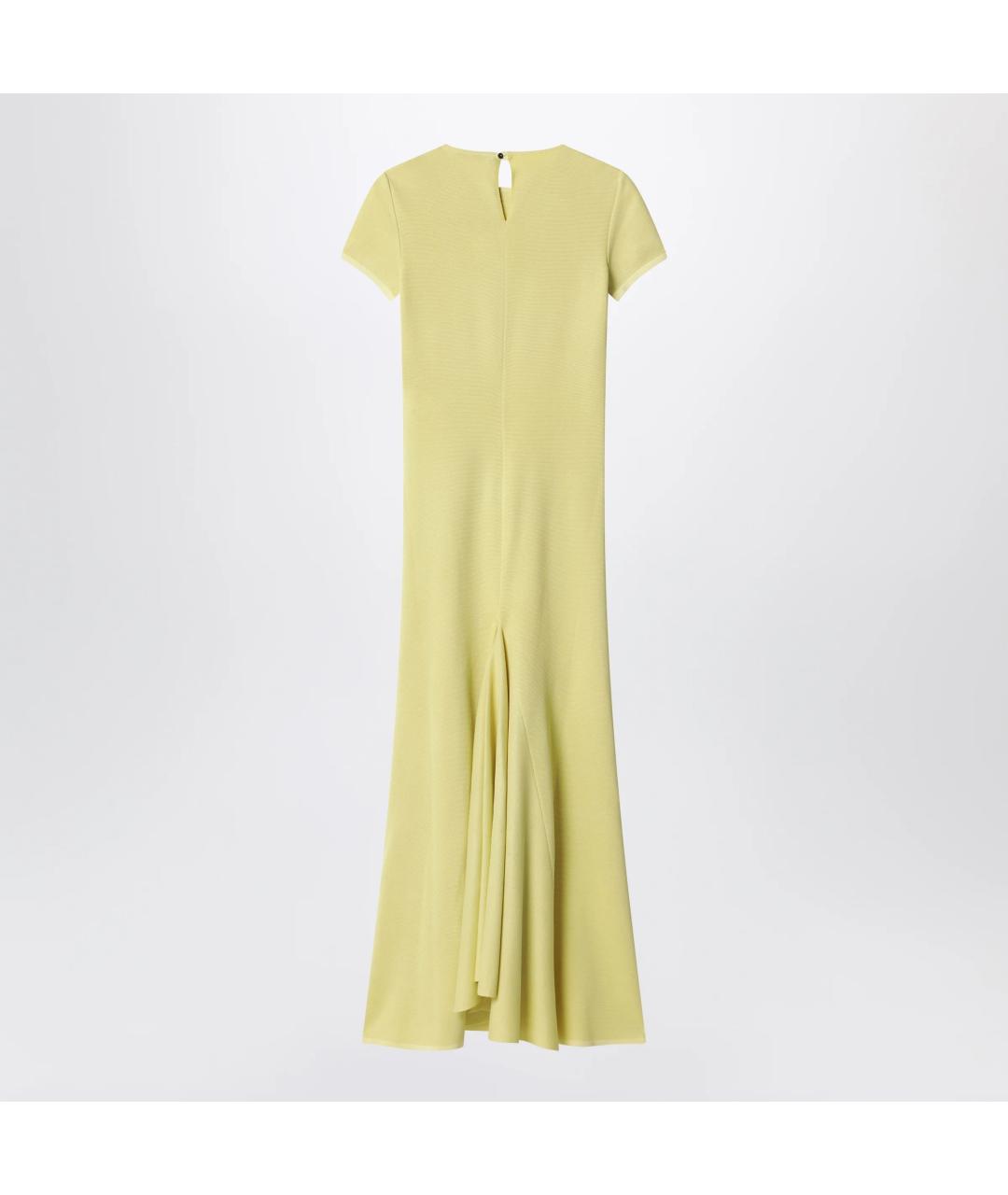 JACQUEMUS Желтое полиэстеровое платье, фото 2