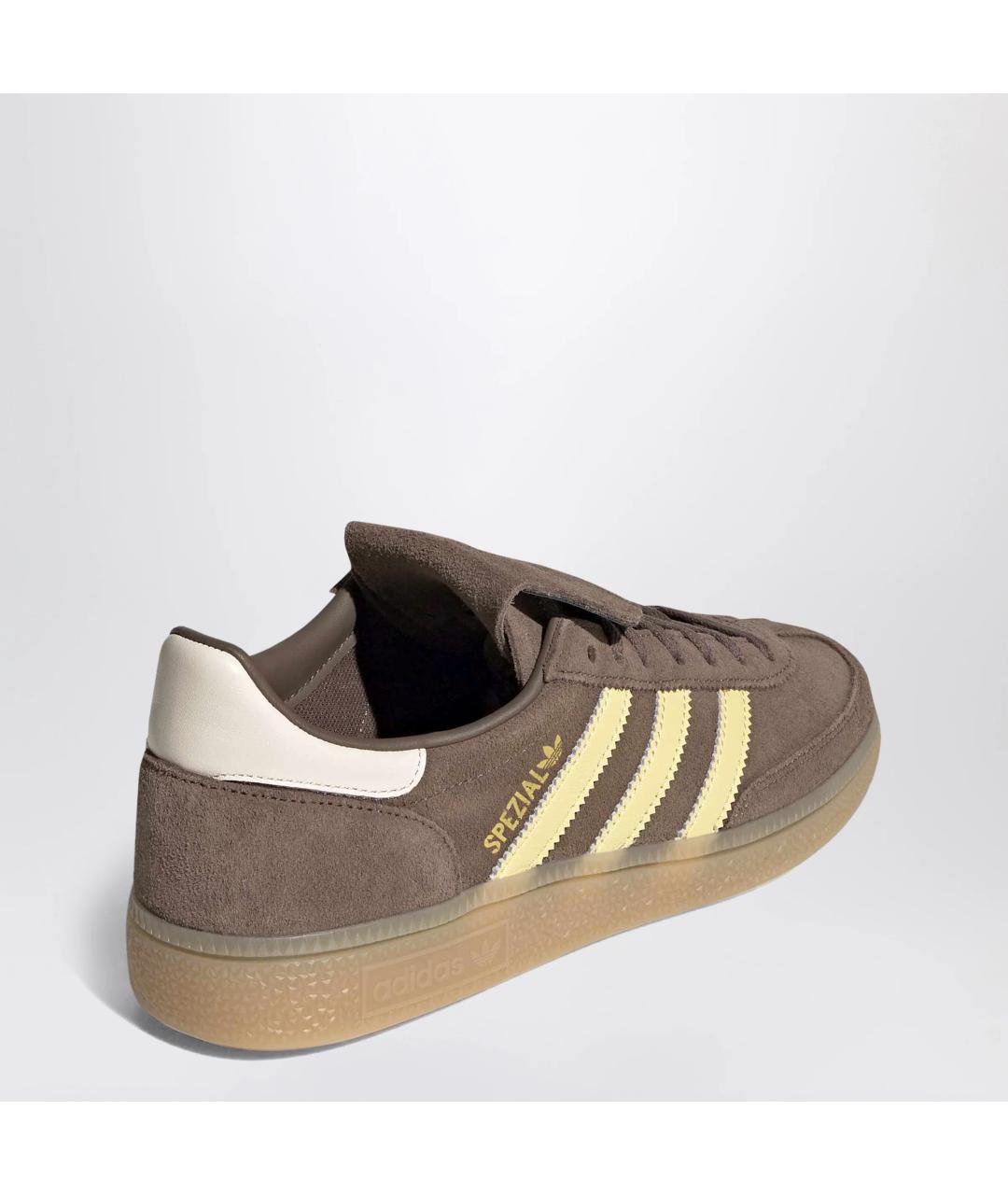 ADIDAS Коричневые замшевые кеды, фото 2