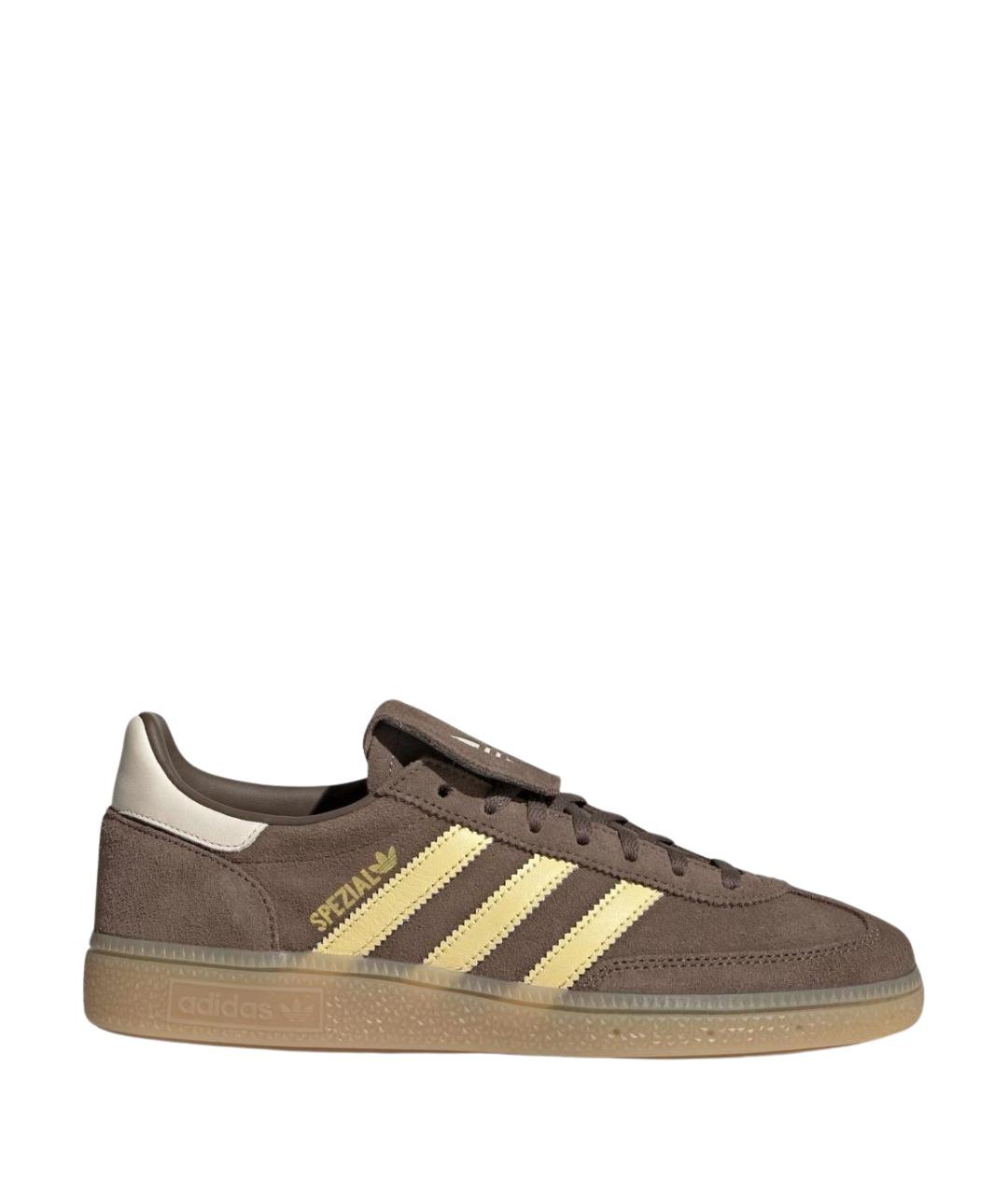 ADIDAS Коричневые замшевые кеды, фото 1