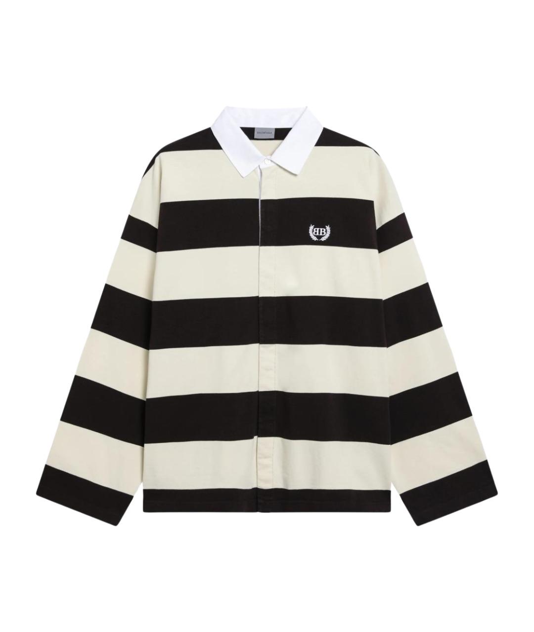 BALENCIAGA Мульти хлопковая кэжуал рубашка, фото 1