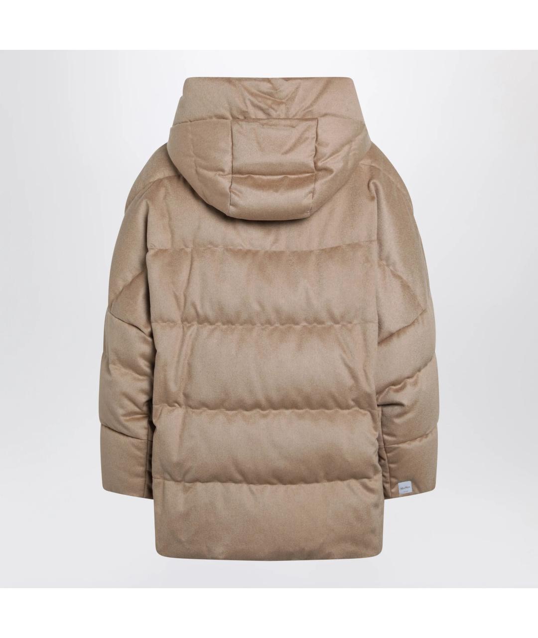 MAX MARA Бежевая шерстяная куртка, фото 2
