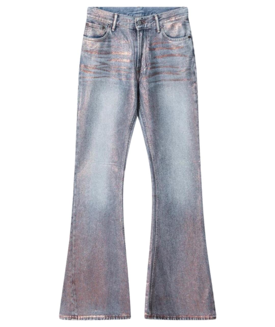 ACNE STUDIOS Мульти хлопковые джинсы клеш, фото 1