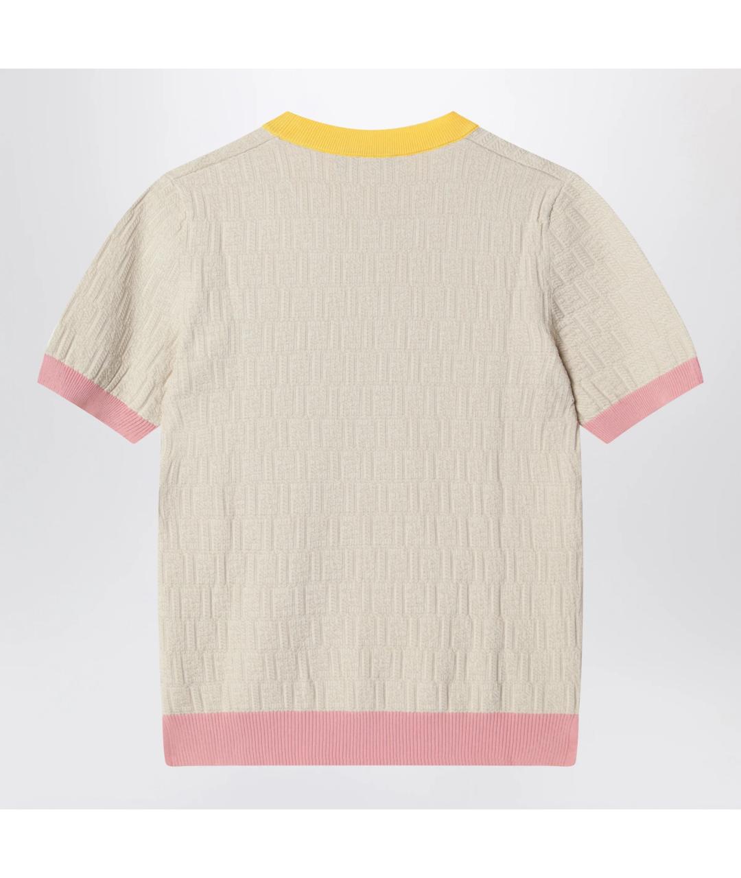 FENDI Мульти вискозная футболка, фото 2